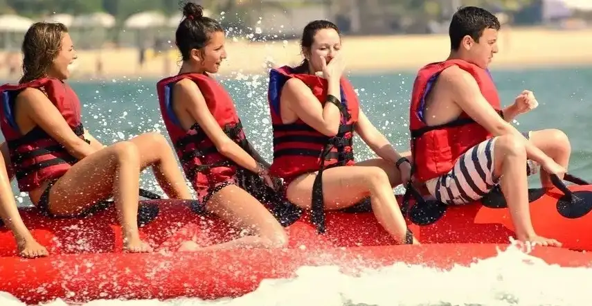 banana boat ride taxi service goa water activity