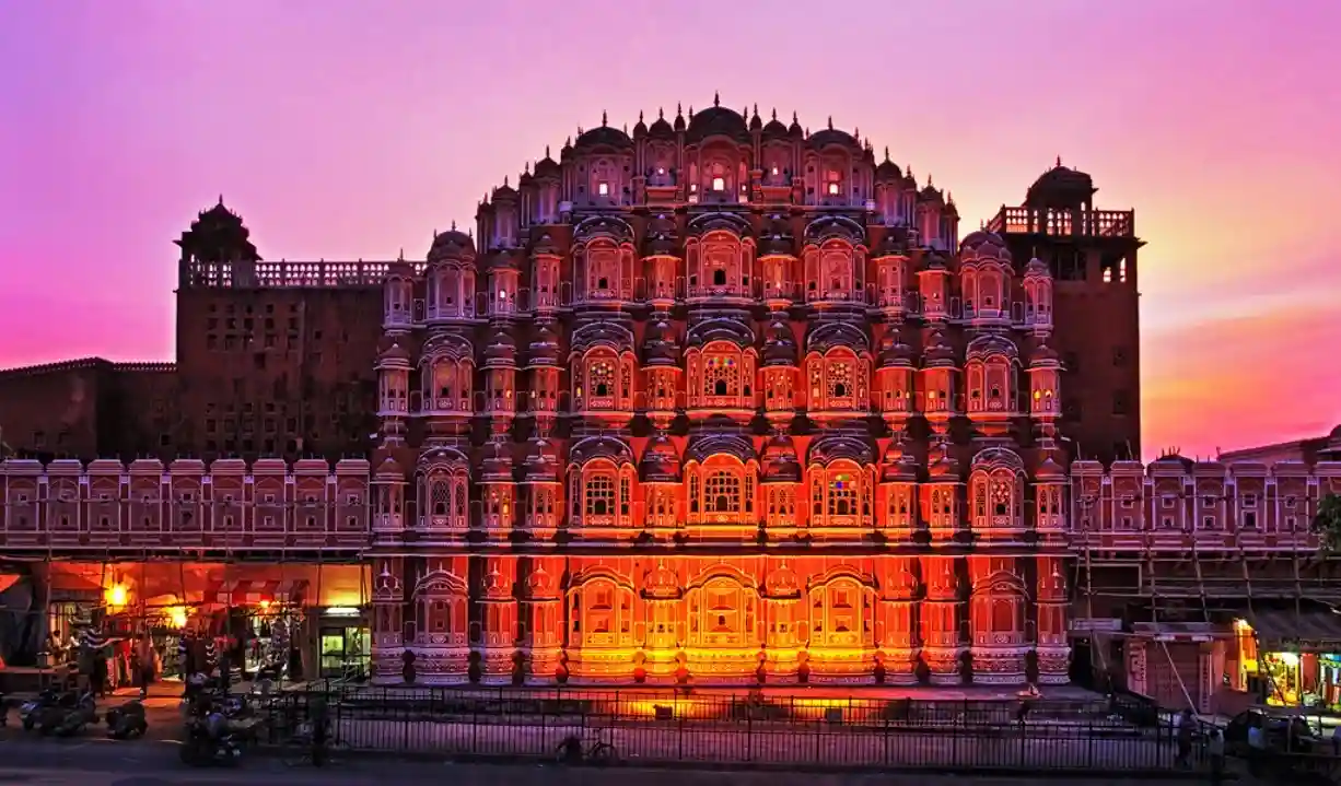 hawa mahal jaipur taxi service sightseeing travel india