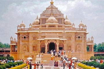 iskcon temple taxi service ahmedabad religious travel india