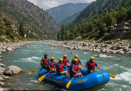 Enjoy River Rafting in Kullu withou any hessel of parking