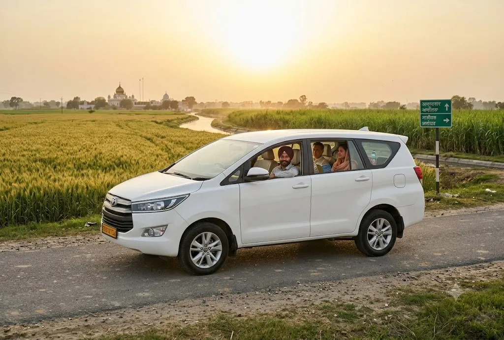 Comfortable and reliable cab service in Punjab offering personalized travel experiences with Easy Cab India