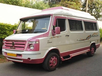 tempo traveller rental service india group travel booking