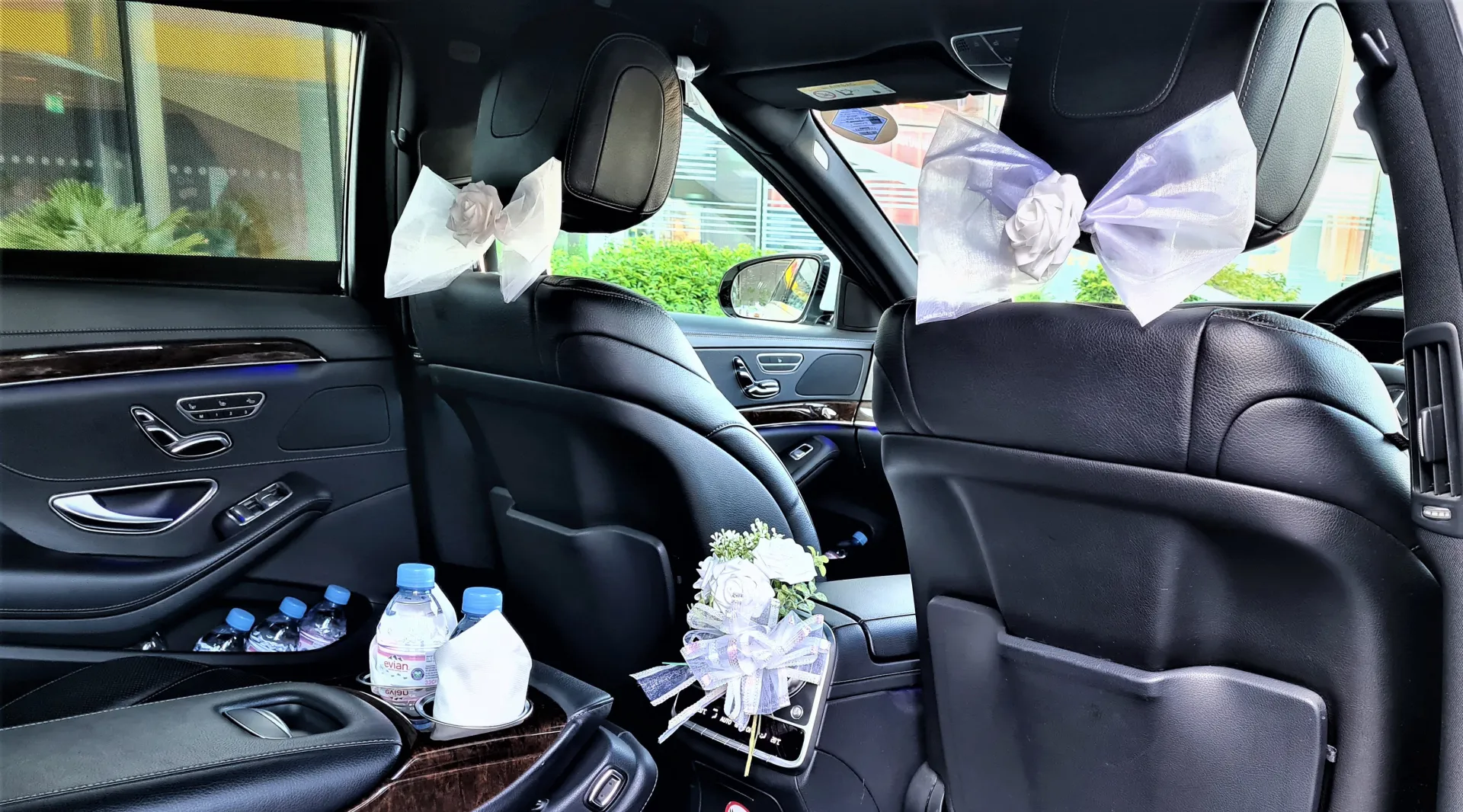 Luxury chauffeur driven car