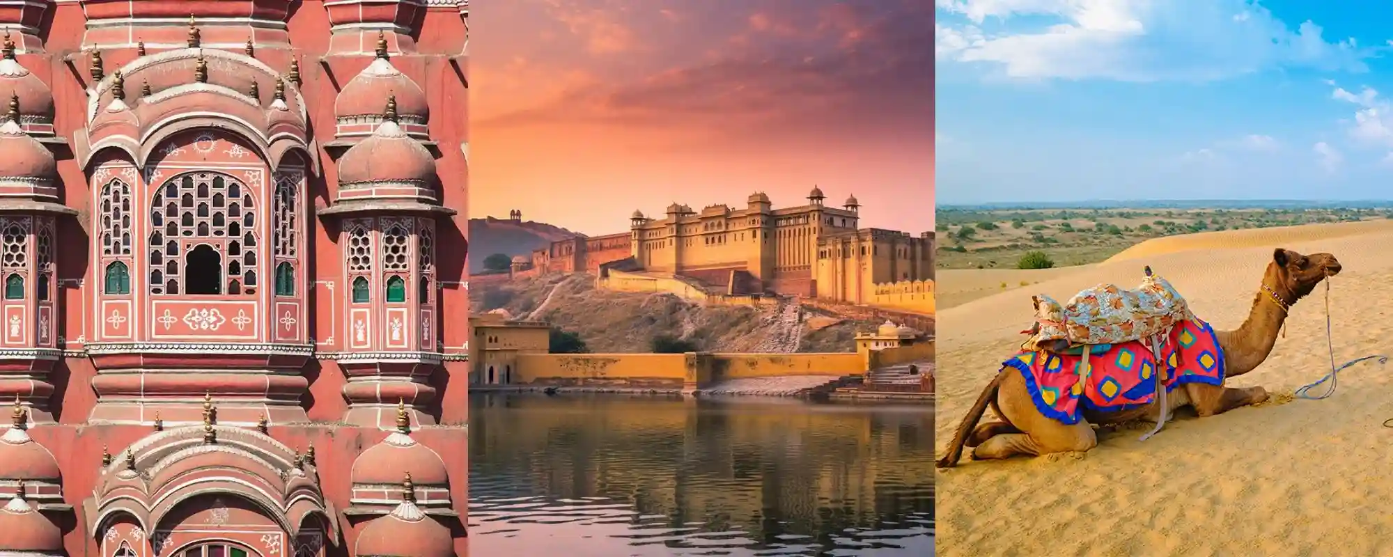 Rajasthan desert camel safari palace travel package